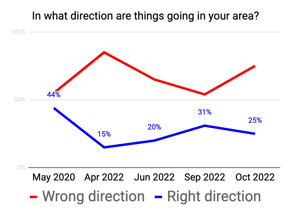 Infographic of polling